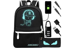 Reflexní školní batoh – 19 litrů