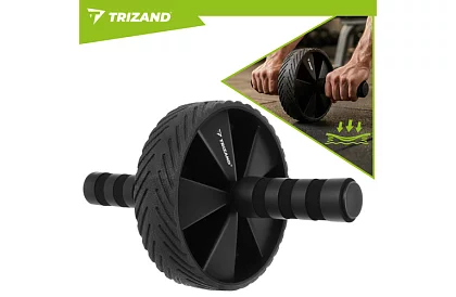 Kolečko na cvičení břišních svalů + podložka pod kolena