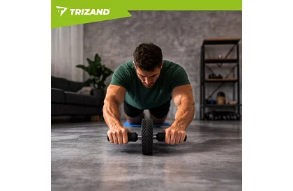 Kolečko na cvičení břišních svalů + podložka pod kolena