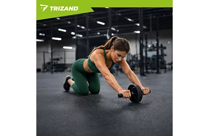 Kolečko na cvičení břišních svalů + podložka pod kolena