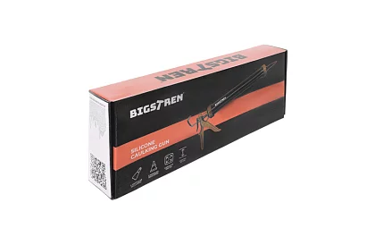 Vytlačovací pistole na tmel 600 ml + 5 trysek + 5 špachtlí