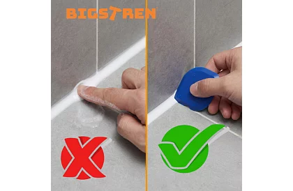 Vytlačovací pistole na tmel 600 ml + 5 trysek + 5 špachtlí