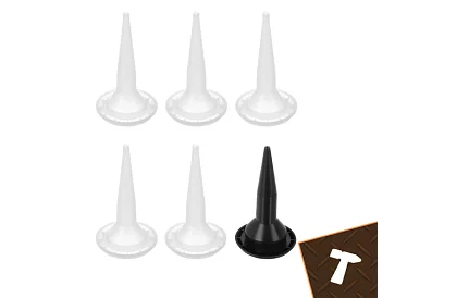 Vytlačovací pistole na tmel 600 ml + 5 trysek + 5 špachtlí