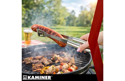 Grilovací nářadí z nerezové oceli - 5dílná sada