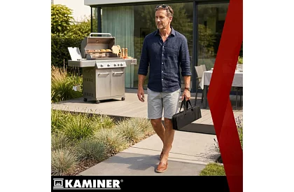 Grilovací nářadí z nerezové oceli - 3dílná sada