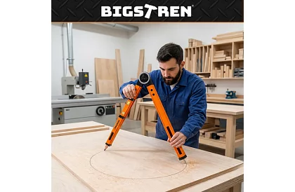 Nastavitelný tesařský úhloměr s vodováhou