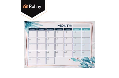 Magnetický plánovač na lednici 30 × 40 cm