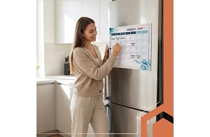 Magnetický plánovač na lednici 30 × 40 cm