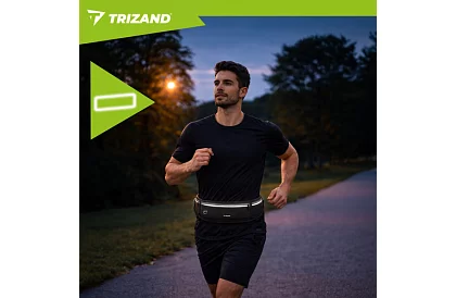 Běžecká sportovní ledvinka TRIZAND – černá