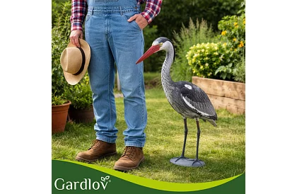 Zahradní dekorace – volavka 66 cm