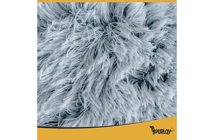 Chlupatý pelíšek se stříškou 44 × 38 cm