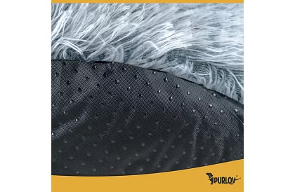 Chlupatý pelíšek se stříškou 44 × 38 cm