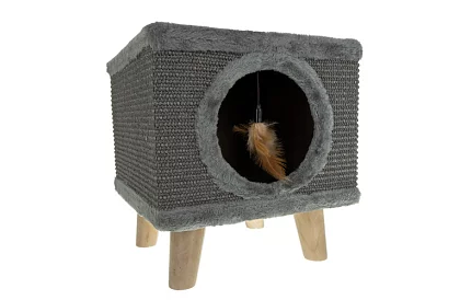 Škrabadlo a pelíšek pro kočky 38 × 32 × 32 cm