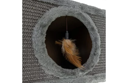 Škrabadlo a pelíšek pro kočky 38 × 32 × 32 cm