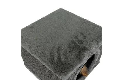 Škrabadlo a pelíšek pro kočky 38 × 32 × 32 cm