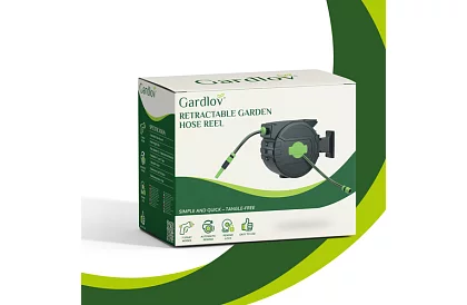 Nástěnný naviják na hadici – automatický buben s hadicí 20 m