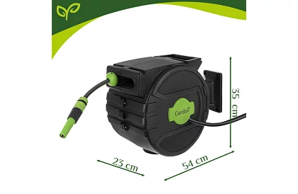 Nástěnný naviják na hadici – automatický buben s hadicí 20 m