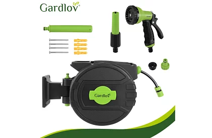 Nástěnný naviják na hadici – automatický buben s hadicí 20 m