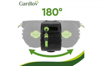 Nástěnný naviják na hadici – automatický buben s hadicí 20 m