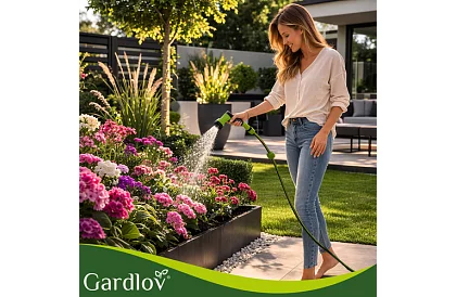 Nástěnný naviják na hadici – automatický buben s hadicí 20 m