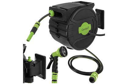 Nástěnný naviják na hadici – automatický buben s hadicí 20 m