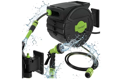 Nástěnný naviják na hadici – automatický buben s hadicí 20 m