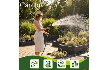 Nástěnný naviják na hadici – automatický buben s hadicí 30 m