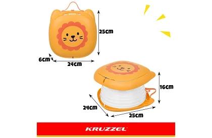 Dětský cestovní skládací nočník + hygienické sáčky