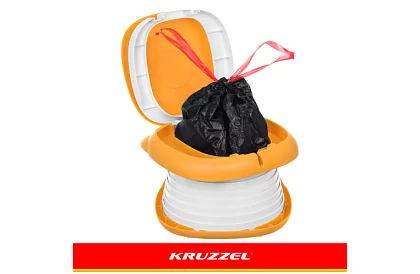 Dětský cestovní skládací nočník + hygienické sáčky