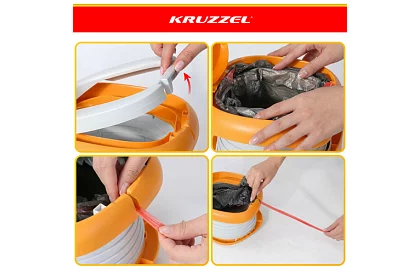 Dětský cestovní skládací nočník + hygienické sáčky