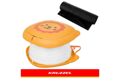 Dětský cestovní skládací nočník + hygienické sáčky