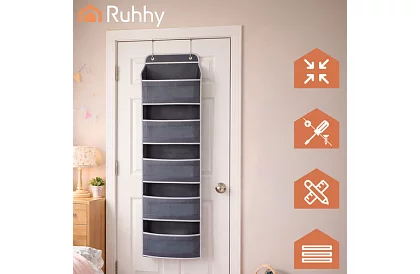 Závěsný organizér na dveře – 142 × 40 × 17 cm