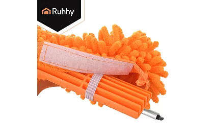 Teleskopická okenní stěrka s mopem 3 v 1