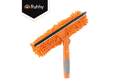 Teleskopická okenní stěrka s mopem 3 v 1