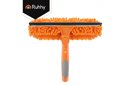 Teleskopická okenní stěrka s mopem 3 v 1