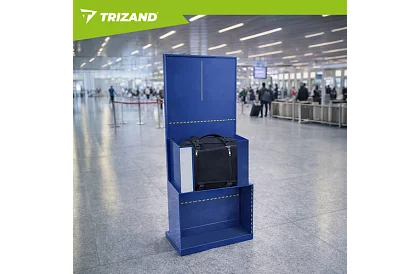 Cestovní batoh 2 v 1 – příruční zavazadlo do letadla 40 × 20 × 25 cm – černý