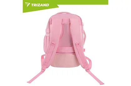 Cestovní batoh 2 v 1 – příruční zavazadlo do letadla 40 × 20 × 25 cm – růžový