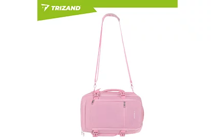 Cestovní batoh 2 v 1 – příruční zavazadlo do letadla 40 × 20 × 25 cm – růžový