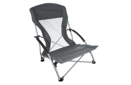 Skládací kempingové křeslo – šedé