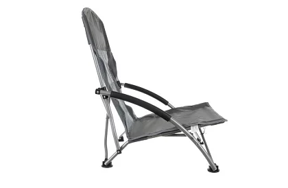 Skládací kempingové křeslo – šedé