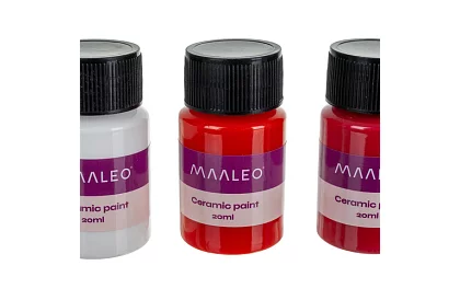 Sada barev na sklo a keramiku 12 × 20 ml – vitrážové barvy do trouby