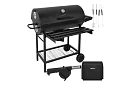 Zahradní gril na dřevěné uhlí 108x67x96cm + příslušenství