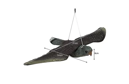 Závěsný plašič – realistický sokol