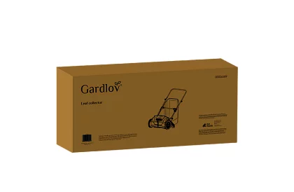 Ruční sběrač listí a trávy 100 l – nastavitelný, otočný mechanismus