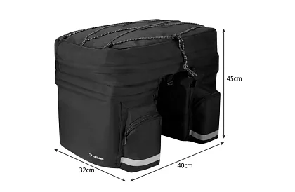 Brašna na kolo 60 l - vodotěsná, na nosič