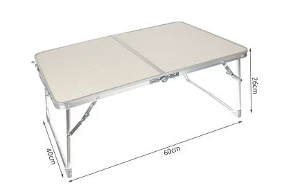 Skládací kempingový stůl – 60 × 40 × 26 cm