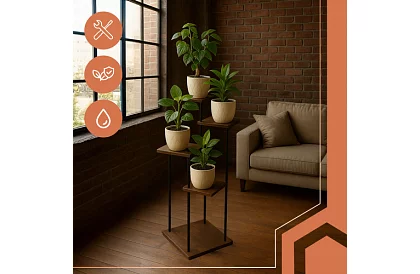 Stojan na květiny 107 cm – 5 úrovní