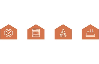 Pečící kordieritový kámen na pizzu s bambusovou lopatkou