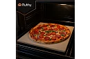 Pečící kordieritový kámen na pizzu s bambusovou lopatkou