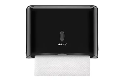 Zásobník papírových ZZ ručníků – černý